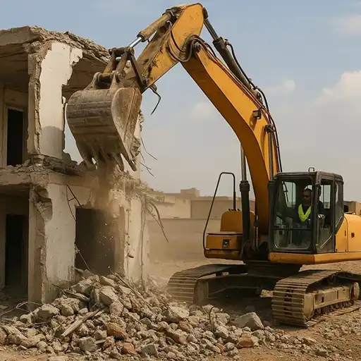 مقاول هدم بيوت